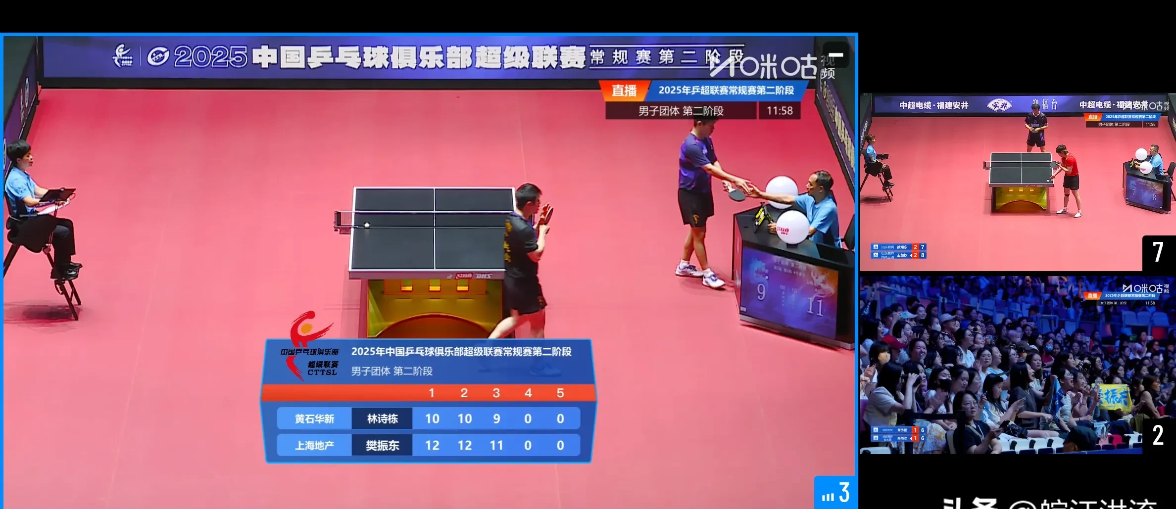 奥地利队力克法国队，许昕点燃赛场